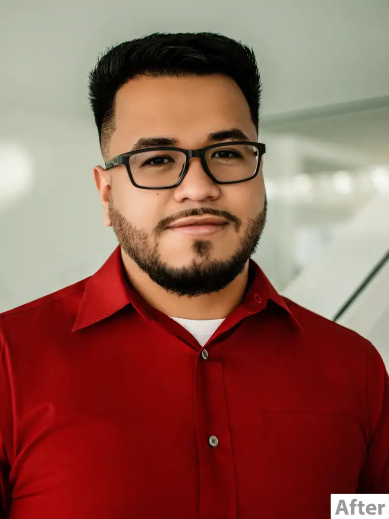 Business Headshot Editing After 1