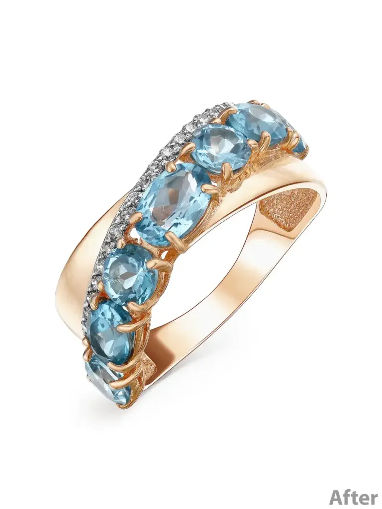 High End Jewelry Photo Editing Services After 1