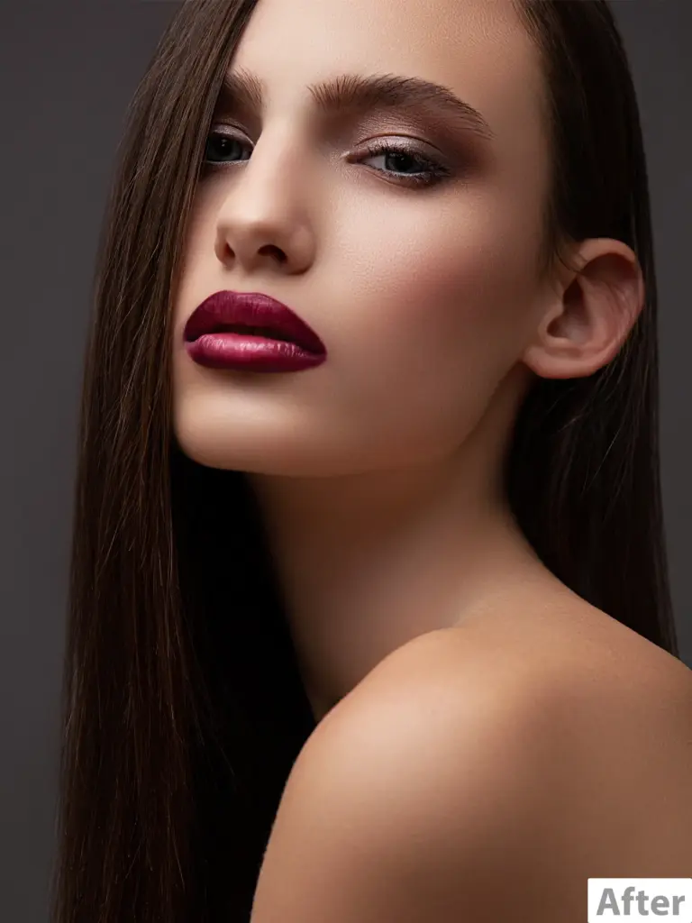 High-End Skin Retouching after