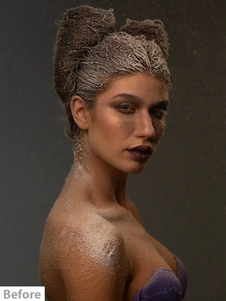 Premium Magazine High End Retouching Before 1